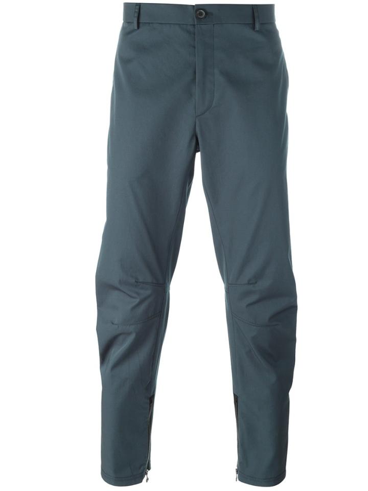 Lanvin Tailored Slim Trousers - Blue