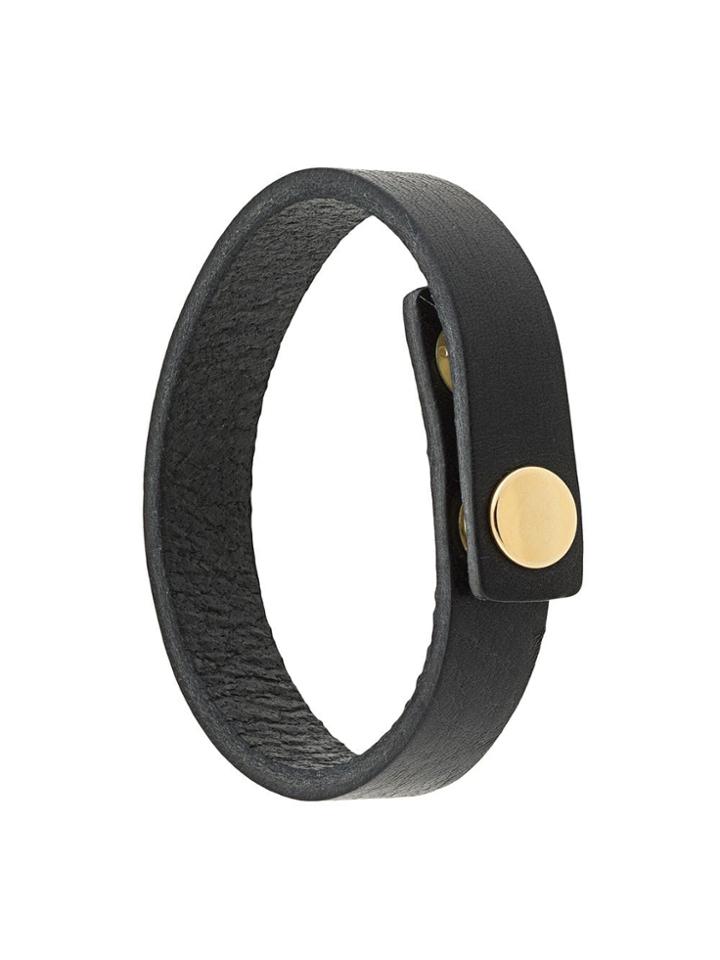 Undercover Press Stud Bracelet - Black