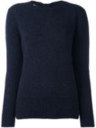 Yang Li Reverse Cardigan, Women's, Size: 42, Blue, Wool