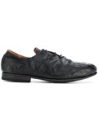 10sei0otto Distressed Lace-up Shoes - Black