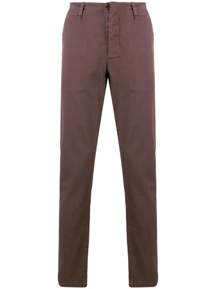 Transit Slim Fit Trousers - Red