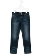 Young Versace Classic Skinny Jeans, Girl's, Size: 12 Yrs, Blue