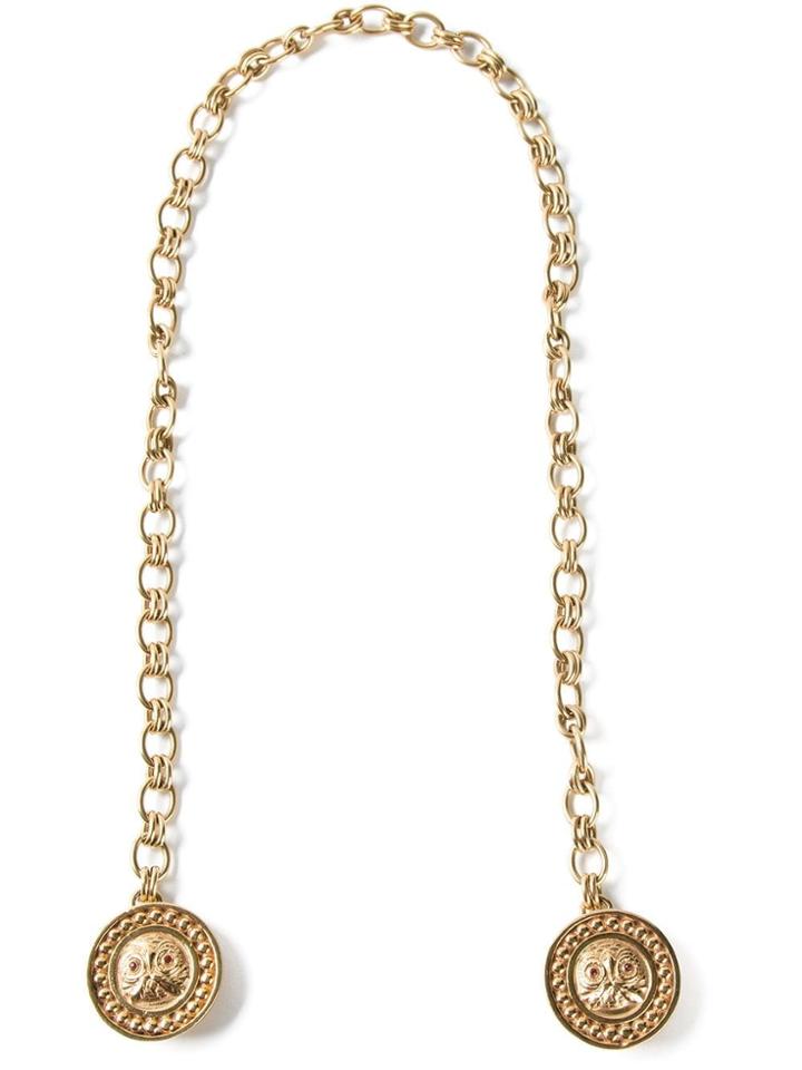 Chanel Vintage Chatelaine Brooch - Metallic
