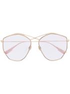Dior Eyewear Diorstellaire4 Sunglasses - Gold