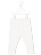 Moschino Kids - Logo Print Leggings - Kids - Cotton/spandex/elastane - 6-9 Mth, White