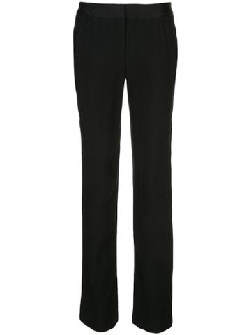 Kiki De Montparnasse Fitted Tuxedo Trousers - Black