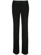 Kiki De Montparnasse Fitted Tuxedo Trousers - Black