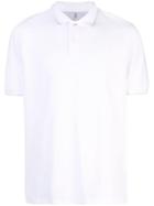 Brunello Cucinelli Short Sleeved Polo Shirt - White