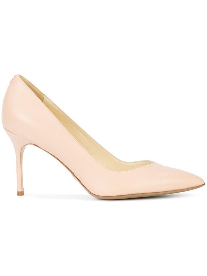 Sarah Flint Pointed Toe Pumps - Pink