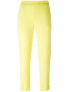 P.a.r.o.s.h. Pantera Cropped Trousers - Yellow & Orange