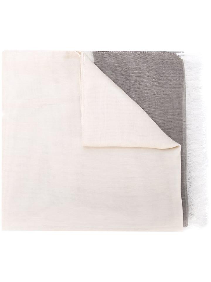 Eleventy Block Stripe Scarf