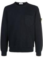 Stone Island Sleeve Insignia Sweatshirt - Black