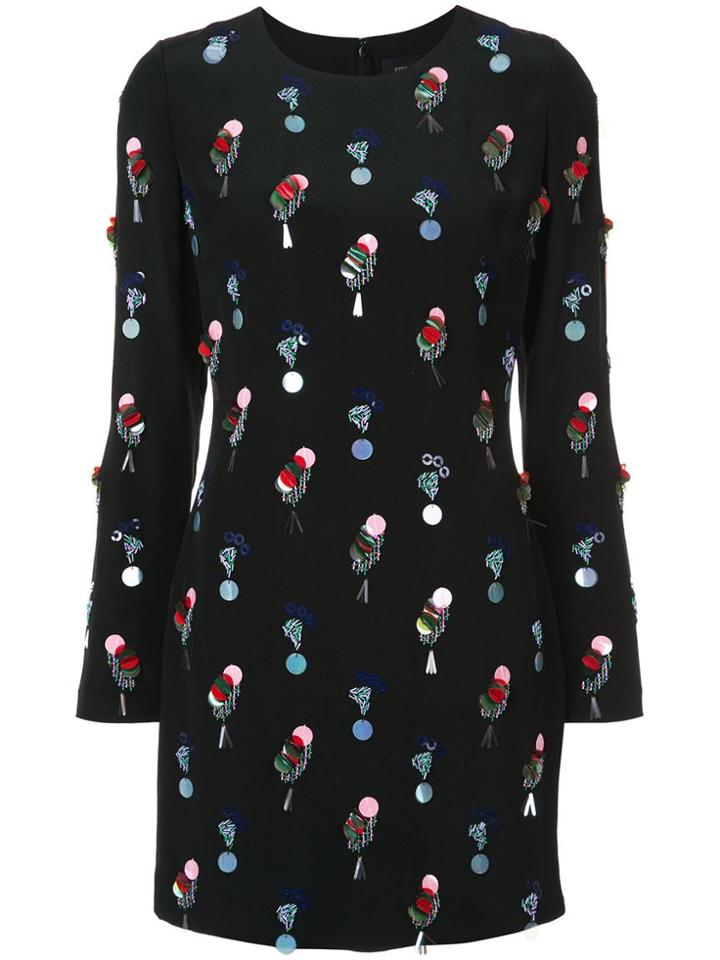 Cushnie Et Ochs Beaded Mini Dress - Unavailable