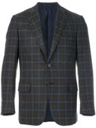 Brioni Checked Blazer - Multicolour