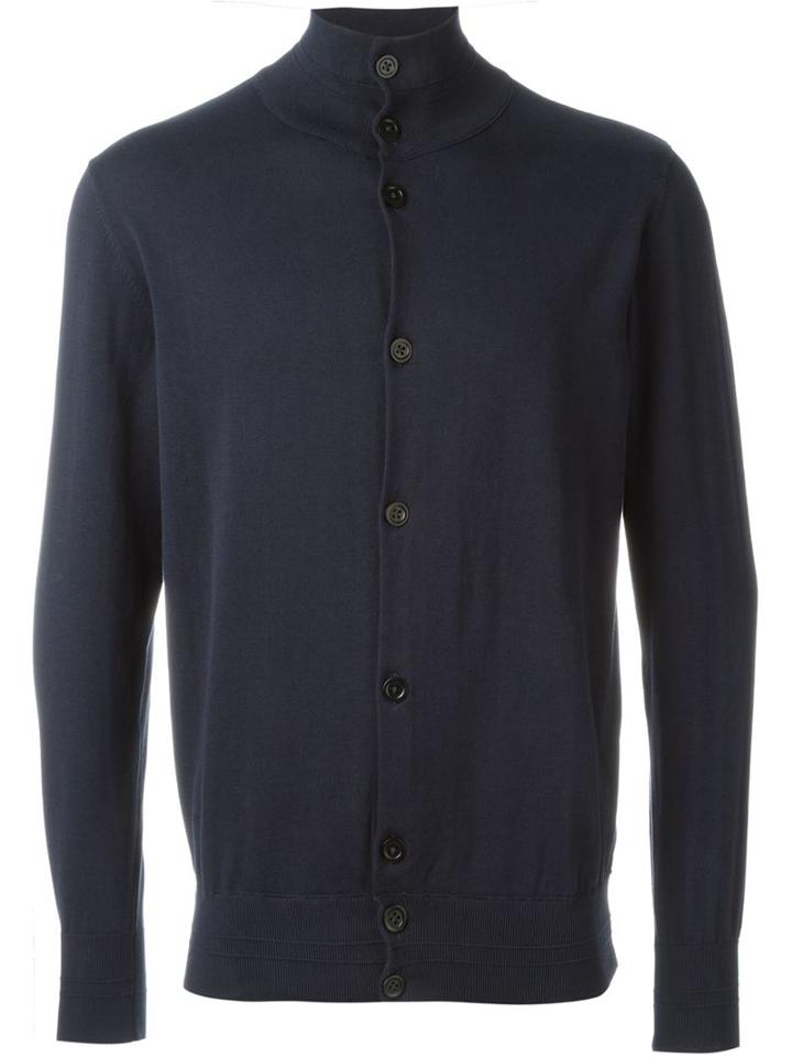 Aspesi Turtleneck Cardigan
