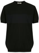 Egrey Knitted T-shirt - Black