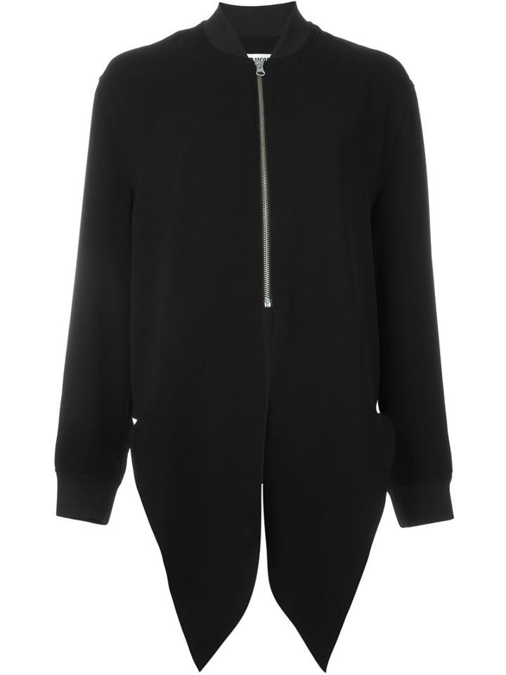 Mcq Alexander Mcqueen Draped Front Bomber Jacket