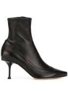 Sergio Rossi Ankle High Pumps - Black