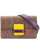 Etro Paisley Rainbow Belt Bag - Brown