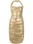 Norma Kamali Fitted Dress - Metallic