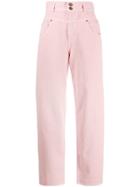 Alberta Ferretti High-waisted Jeans - Pink