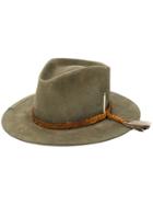 Nick Fouquet Rusted-effect Hat - Green