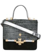 Trussardi Classic Shoulder Bag, Women's, Black