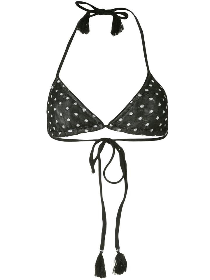 Suboo String Bikini Top - Black