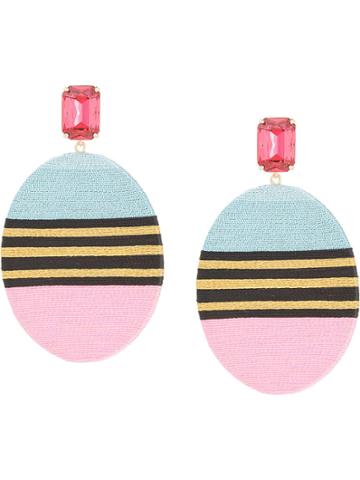 Maryjane Claverol Carine Disc Earrings - Multicolour