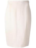 Givenchy Classic Pencil Skirt, Women's, Size: 36, Pink/purple, Viscose/spandex/elastane/acetate/viscose