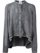 Lost & Found Rooms Loose Fit Band Collar Shirt