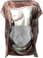 Jean Paul Gaultier Vintage Bust Print Tunic T-shirt