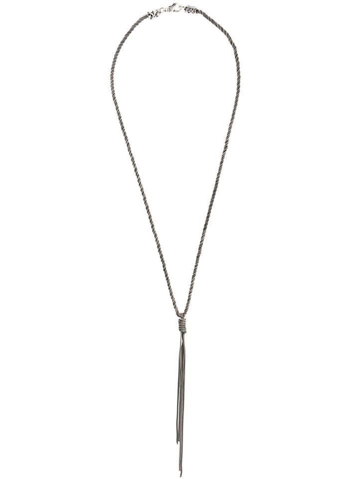 Emanuele Bicocchi Chain Detail Necklace - Metallic