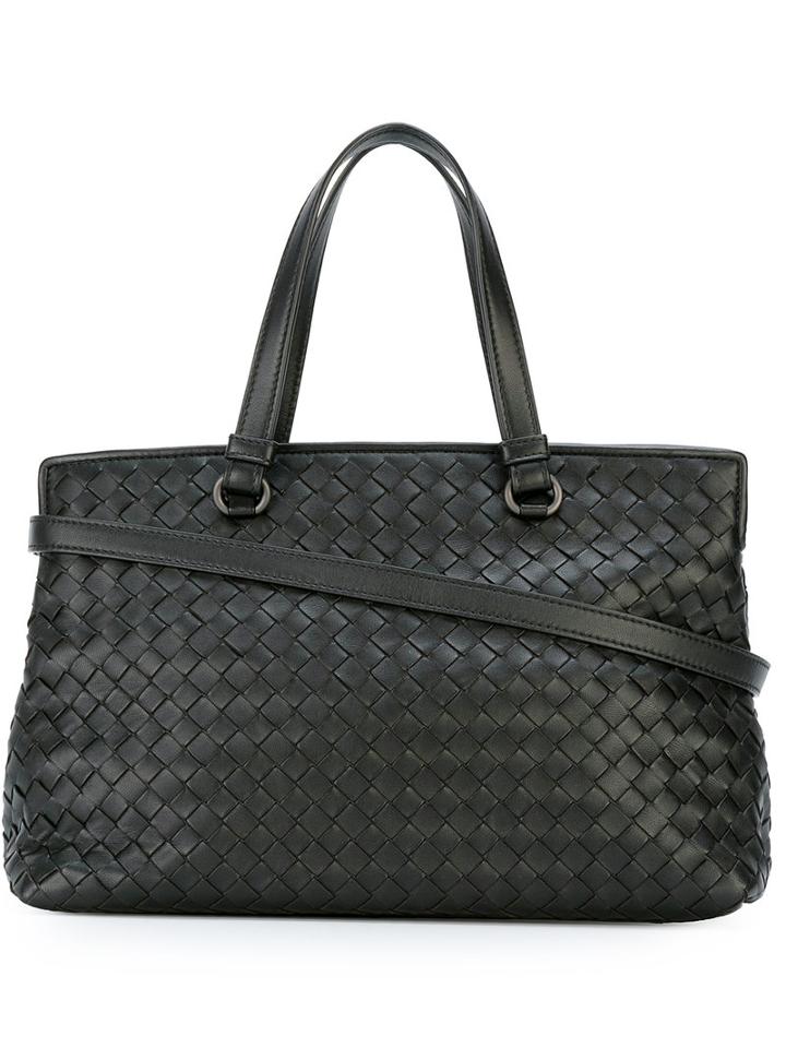 Bottega Veneta - Woven Tote Bag - Women - Leather - One Size, Women's, Black, Leather