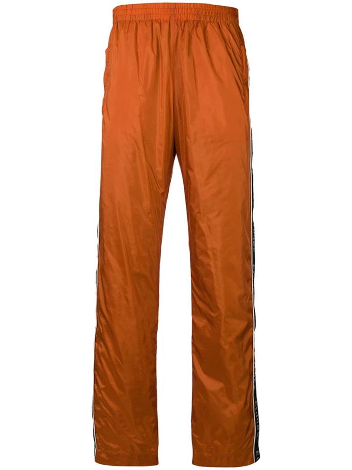 Études Logo Stripe Track Trousers - Brown