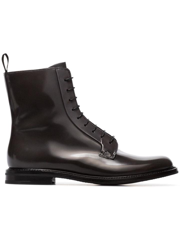 Church's Alexandra Lace-up Ankle Boots - Black