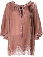 Tufi Duek Ruffled Sleeves Blouse - Unavailable