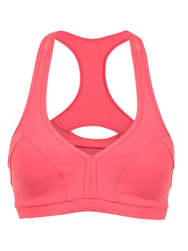 Track & Field Power Mesh Top - Pink & Purple