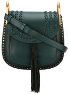Chloé 'hudson' Shoulder Bag, Women's, Green, Calf Leather