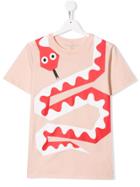 Stella Mccartney Kids Teen Snake T-shirt - Pink