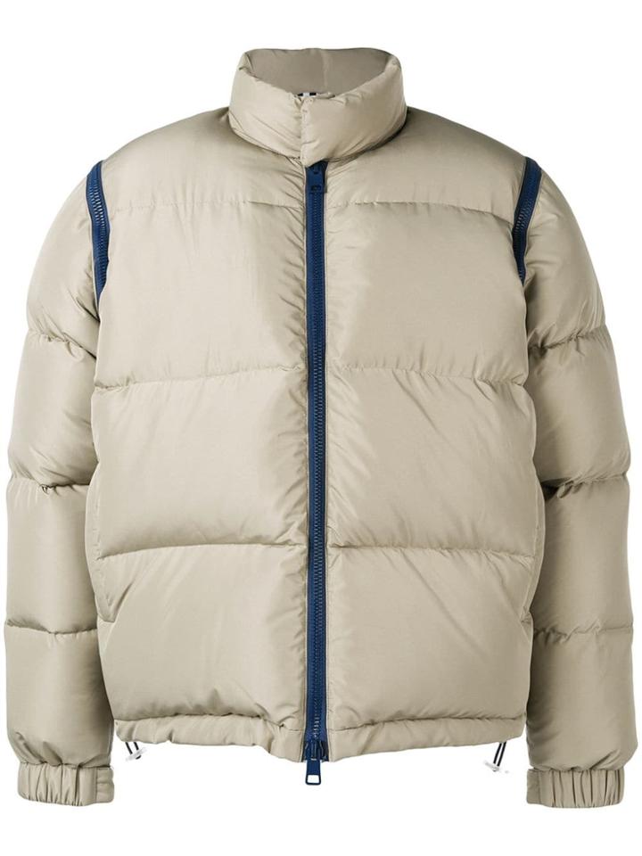 Sunnei Zipped Padded Jacket - Grey