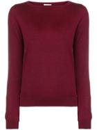 Snobby Sheep Cashmere Fitted Jumper - Red