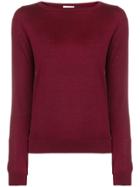 Snobby Sheep Cashmere Fitted Jumper - Red