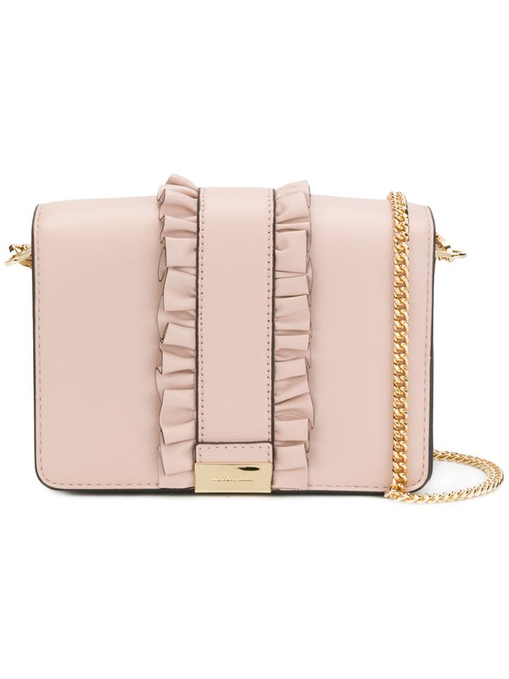 Michael Michael Kors Jade Clutch Bag - Pink & Purple