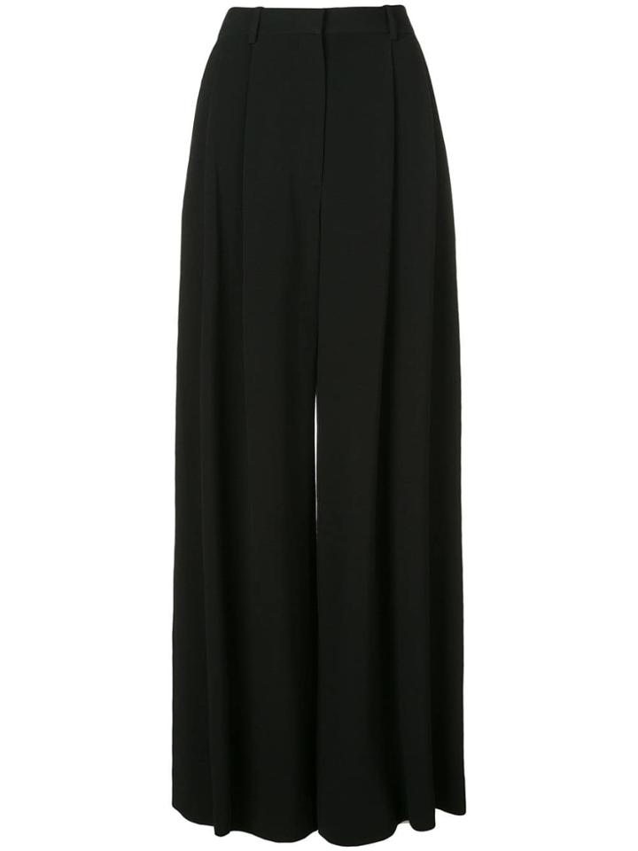 The Row Plain Palazzo Pants - Black