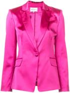 Milly Single Breasted Blazer - Pink & Purple