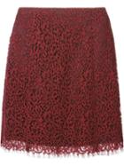 Carven Lace A-line Skirt