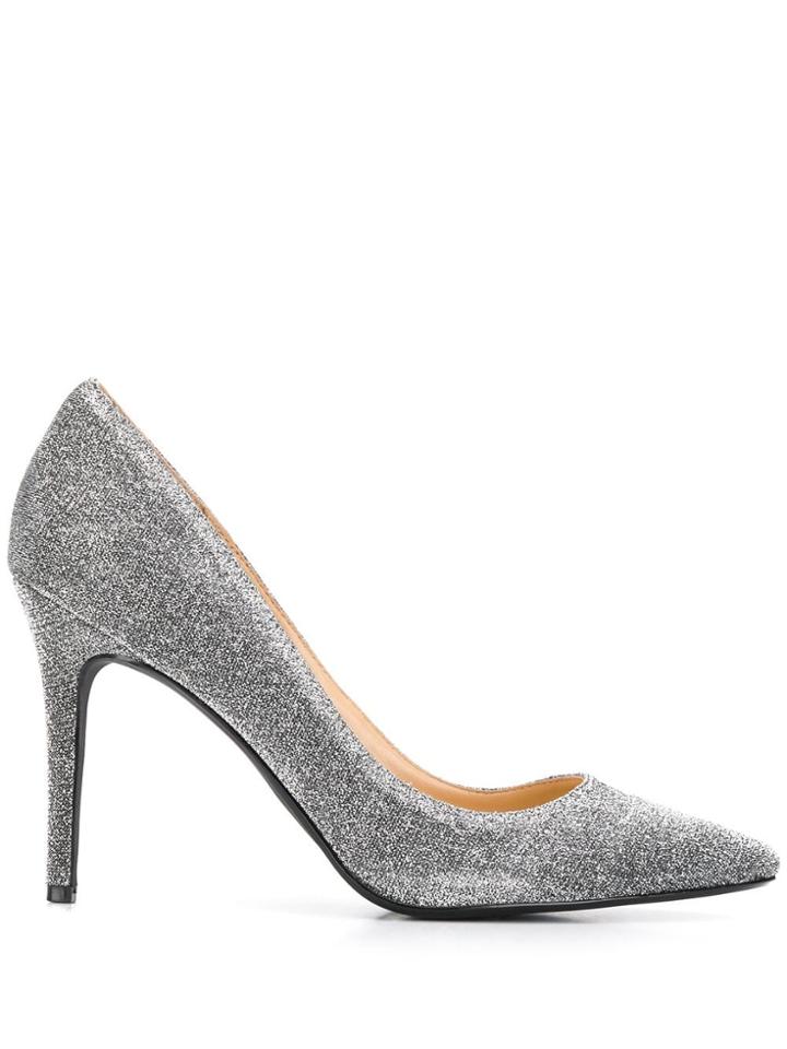 Kendall+kylie Sparkle High-heeled Pumps - Silver