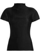 Pleats Please By Issey Miyake Mist Basics Shirt - Black