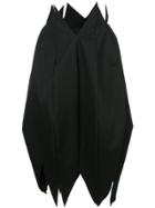 Comme Des Garçons Vintage Geometric Structured Skirt - Black